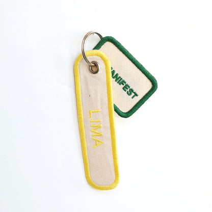 Dual-Citizenship Keychain