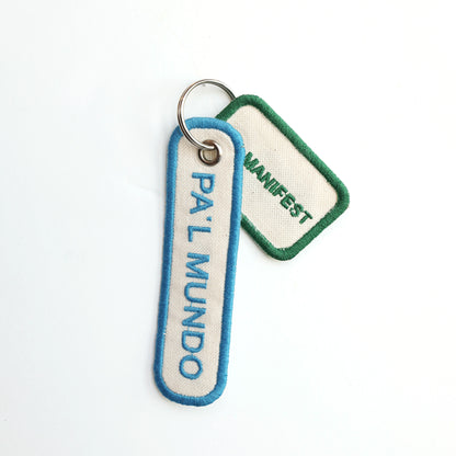 Dual-Citizenship Keychain
